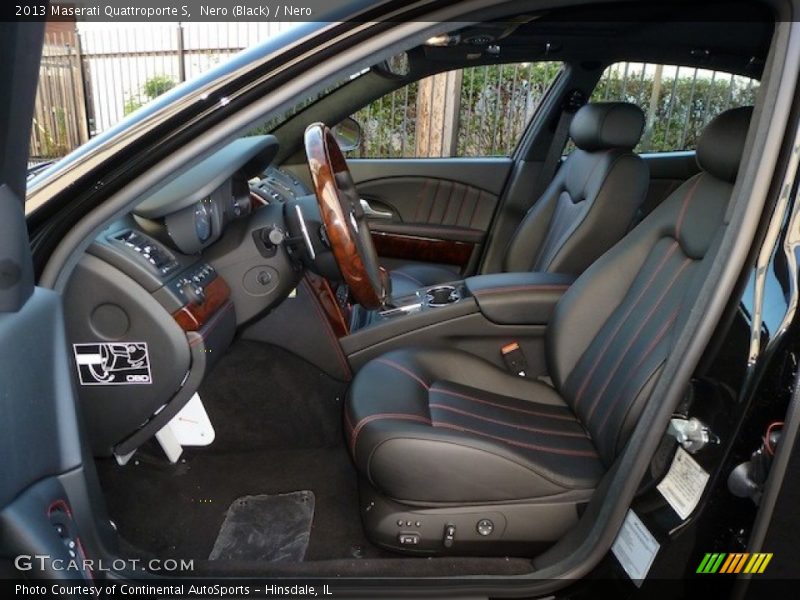  2013 Quattroporte S Nero Interior
