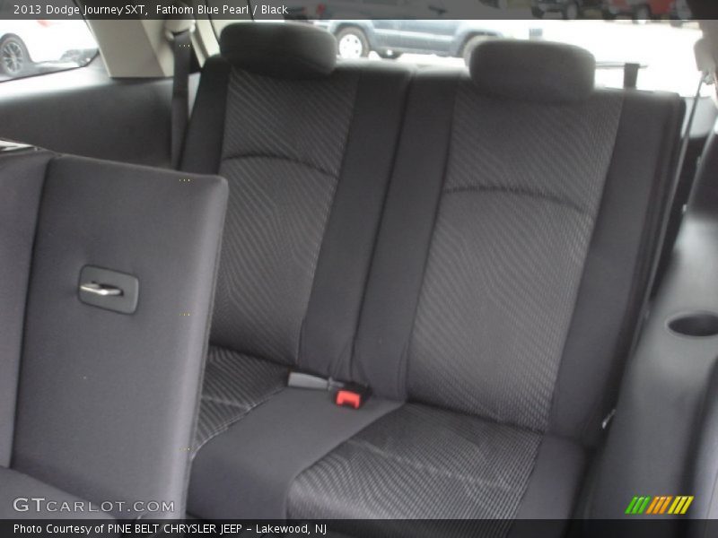 Fathom Blue Pearl / Black 2013 Dodge Journey SXT
