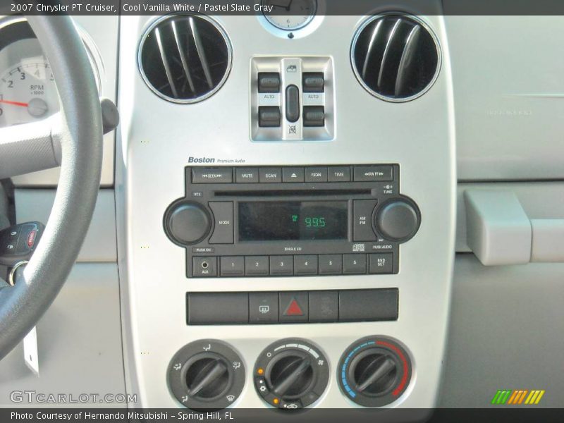 Cool Vanilla White / Pastel Slate Gray 2007 Chrysler PT Cruiser