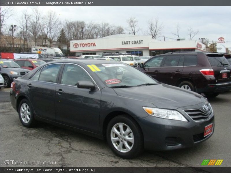 Magnetic Gray Metallic / Ash 2011 Toyota Camry LE