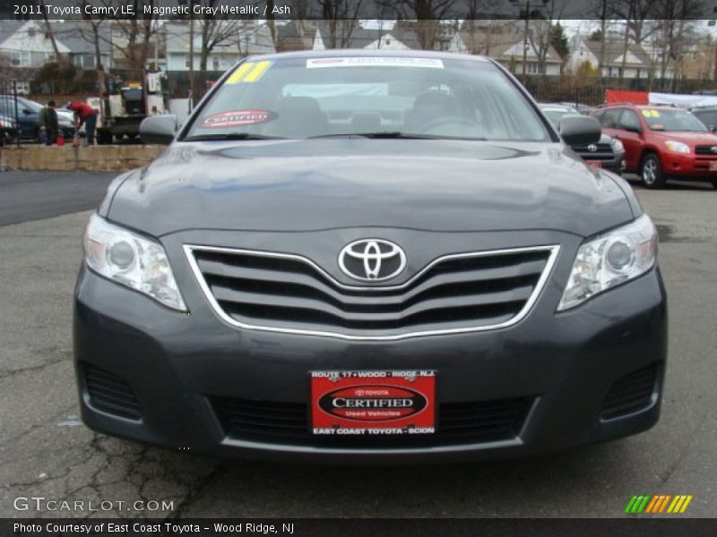 Magnetic Gray Metallic / Ash 2011 Toyota Camry LE
