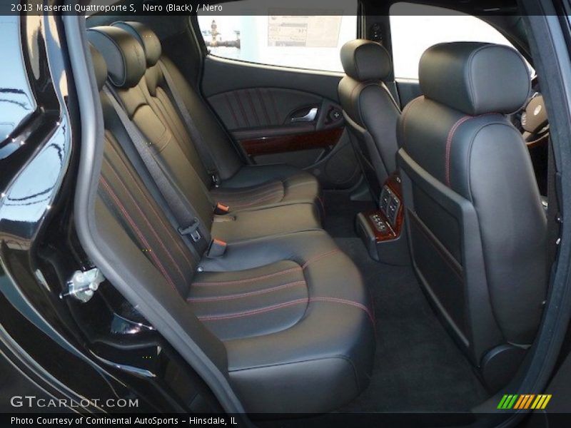 Rear Seat of 2013 Quattroporte S