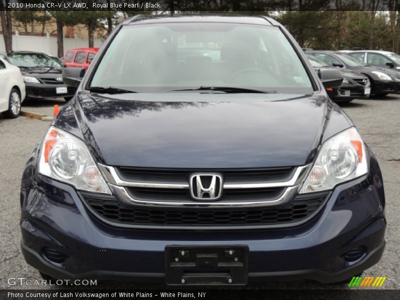 Royal Blue Pearl / Black 2010 Honda CR-V LX AWD