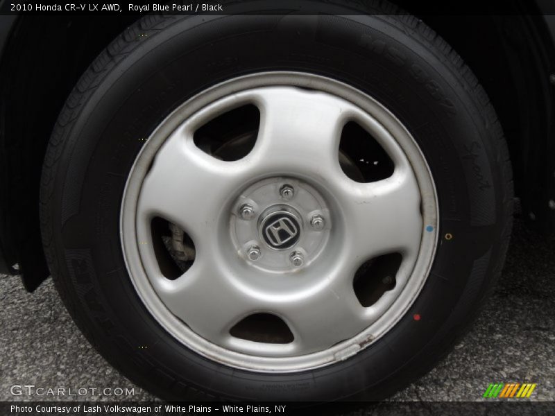 Royal Blue Pearl / Black 2010 Honda CR-V LX AWD