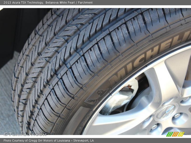 Bellanova White Pearl / Parchment 2013 Acura TSX Technology