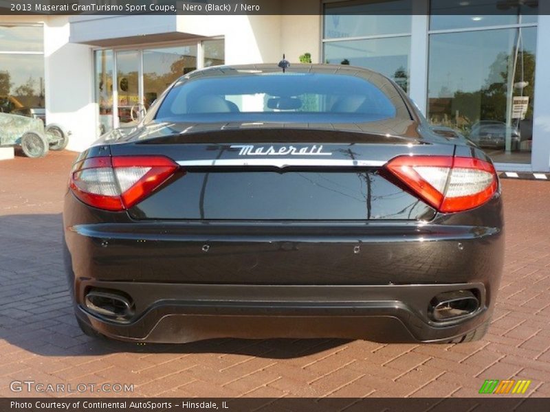 Rear View - 2013 Maserati GranTurismo Sport Coupe