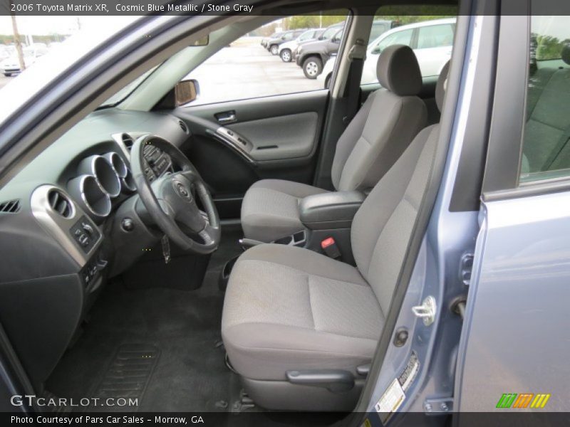  2006 Matrix XR Stone Gray Interior