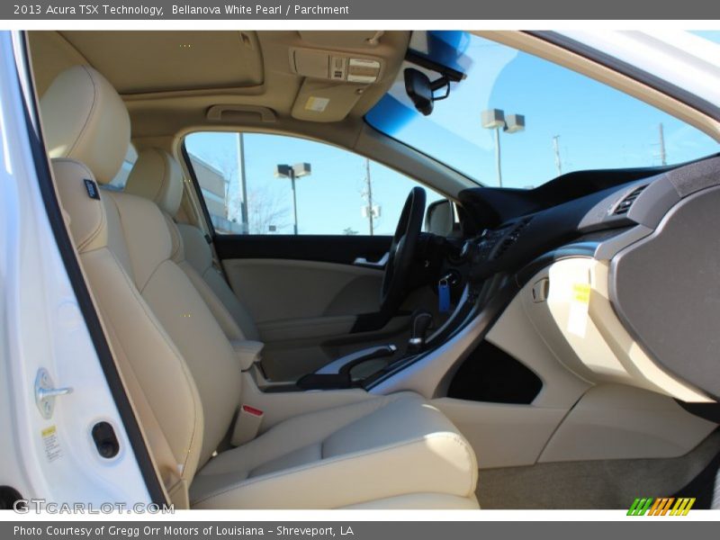 Bellanova White Pearl / Parchment 2013 Acura TSX Technology