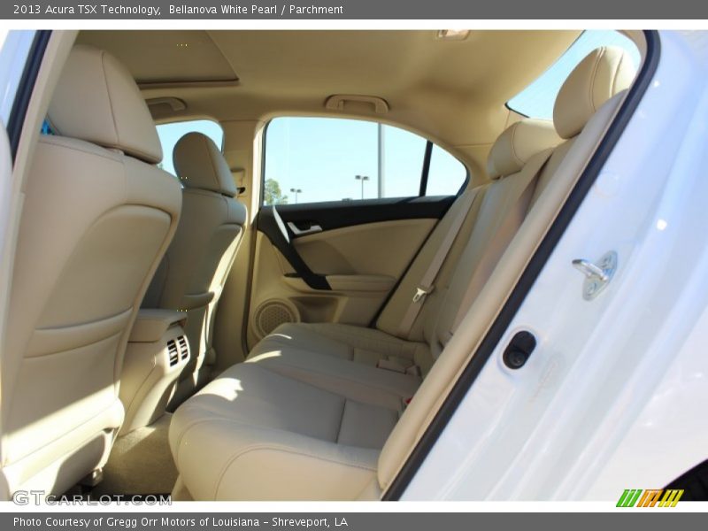 Bellanova White Pearl / Parchment 2013 Acura TSX Technology