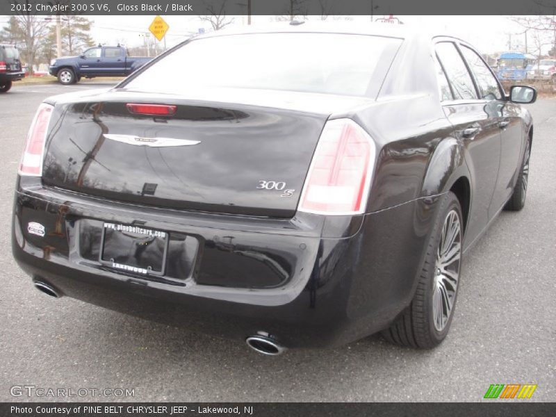 Gloss Black / Black 2012 Chrysler 300 S V6