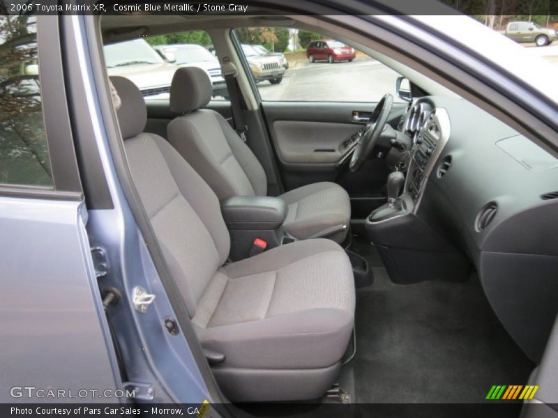 Front Seat of 2006 Matrix XR