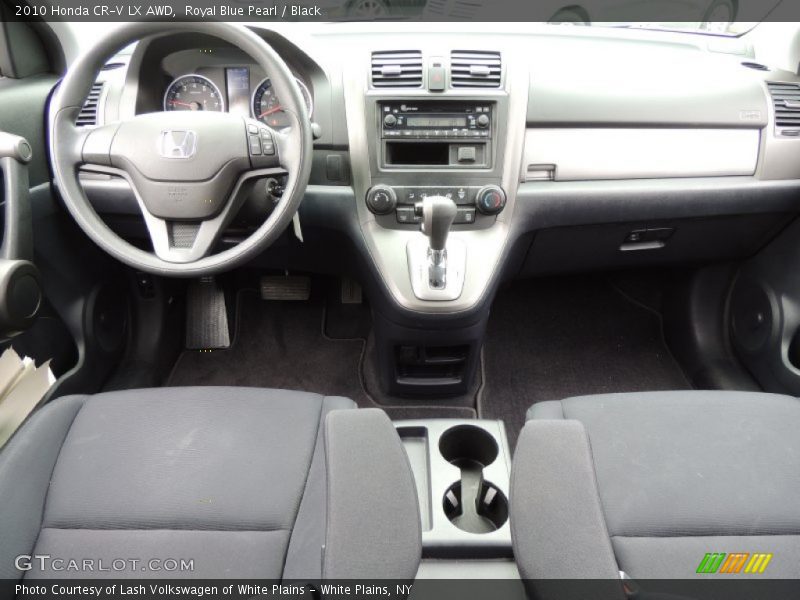 Royal Blue Pearl / Black 2010 Honda CR-V LX AWD