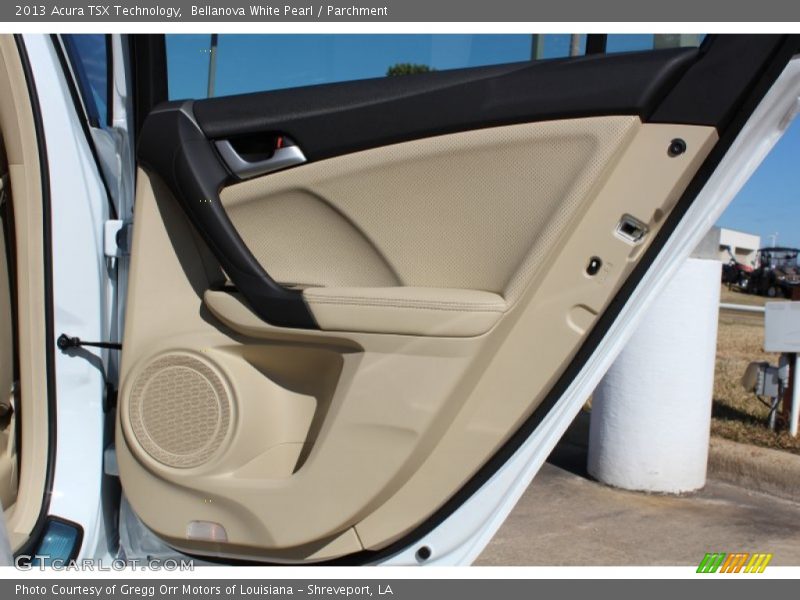 Door Panel of 2013 TSX Technology