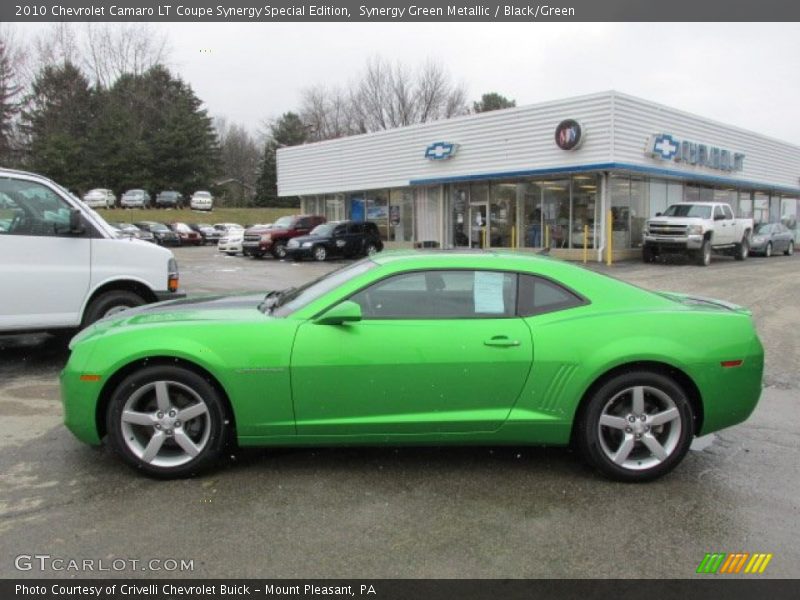  2010 Camaro LT Coupe Synergy Special Edition Synergy Green Metallic