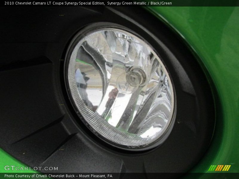 Synergy Green Metallic / Black/Green 2010 Chevrolet Camaro LT Coupe Synergy Special Edition