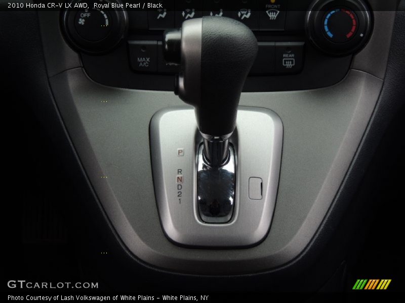 Royal Blue Pearl / Black 2010 Honda CR-V LX AWD