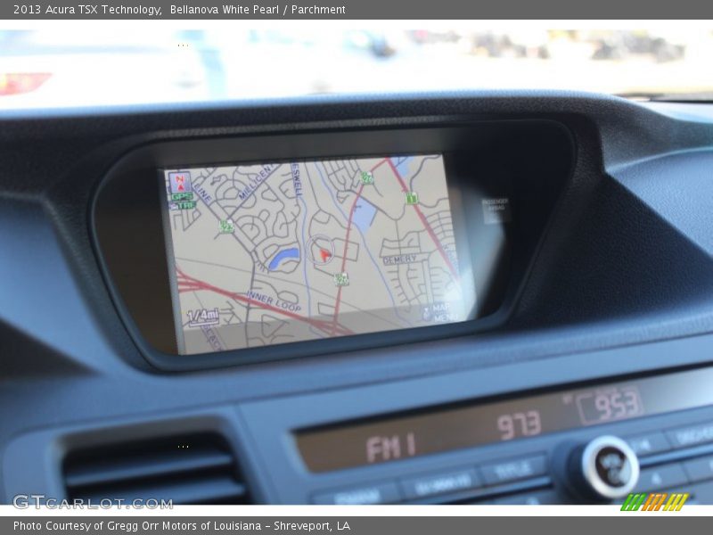 Navigation of 2013 TSX Technology
