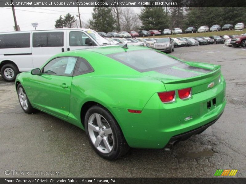  2010 Camaro LT Coupe Synergy Special Edition Synergy Green Metallic
