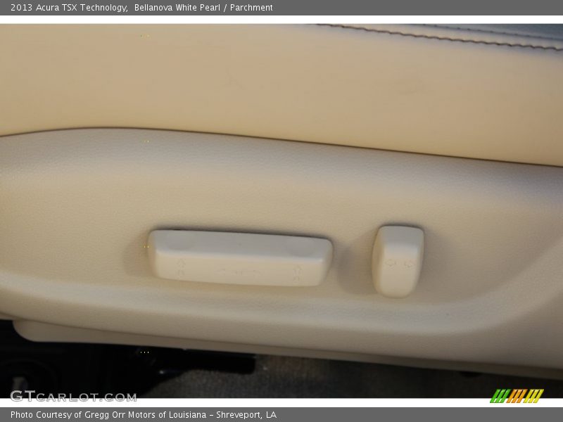 Bellanova White Pearl / Parchment 2013 Acura TSX Technology
