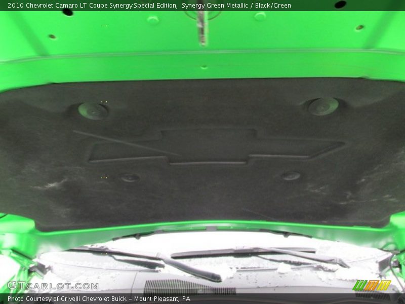 Synergy Green Metallic / Black/Green 2010 Chevrolet Camaro LT Coupe Synergy Special Edition