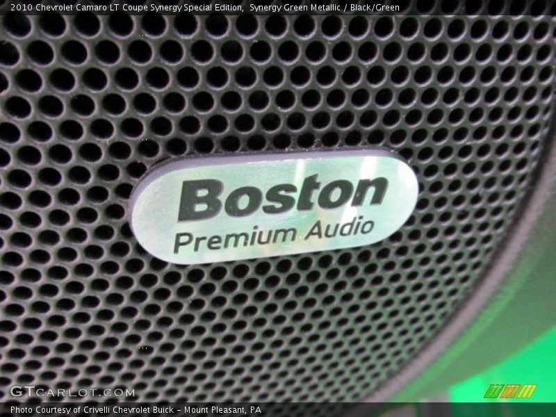 Audio System of 2010 Camaro LT Coupe Synergy Special Edition