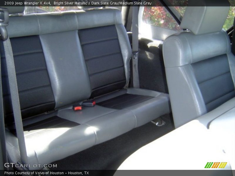 Bright Silver Metallic / Dark Slate Gray/Medium Slate Gray 2009 Jeep Wrangler X 4x4