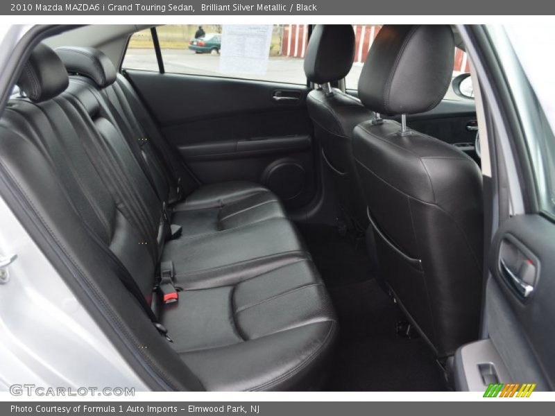 Brilliant Silver Metallic / Black 2010 Mazda MAZDA6 i Grand Touring Sedan