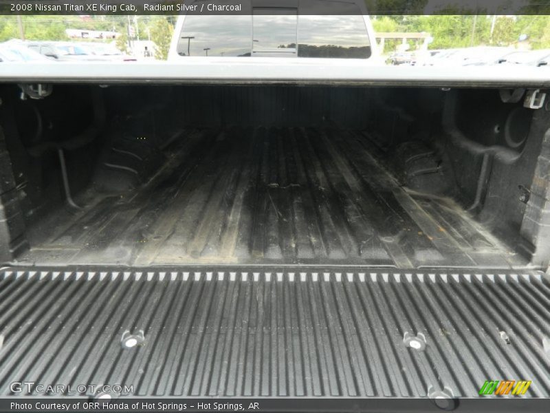 Radiant Silver / Charcoal 2008 Nissan Titan XE King Cab