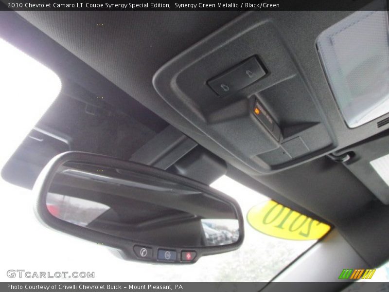 Synergy Green Metallic / Black/Green 2010 Chevrolet Camaro LT Coupe Synergy Special Edition