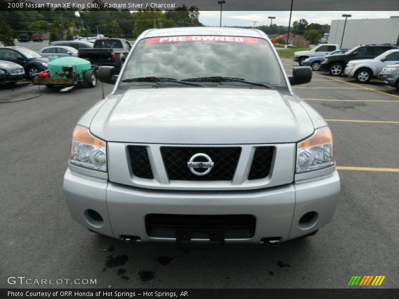Radiant Silver / Charcoal 2008 Nissan Titan XE King Cab