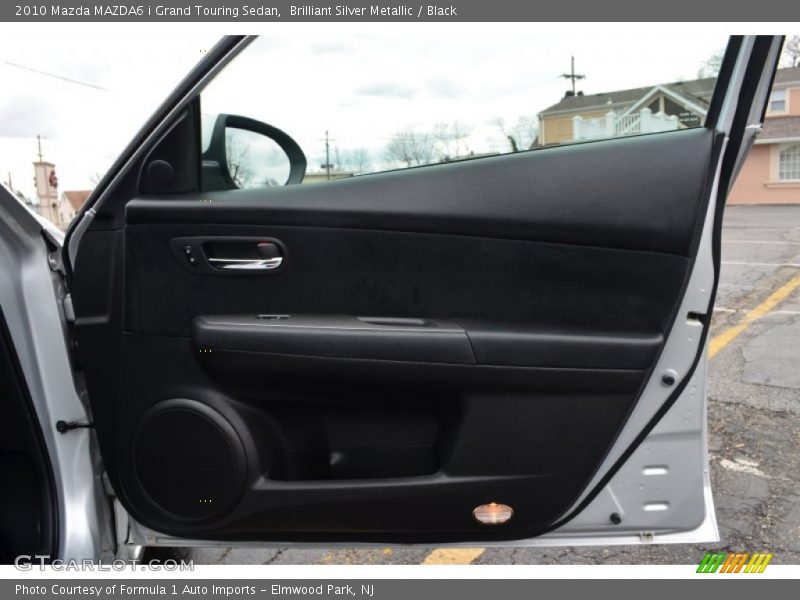 Brilliant Silver Metallic / Black 2010 Mazda MAZDA6 i Grand Touring Sedan