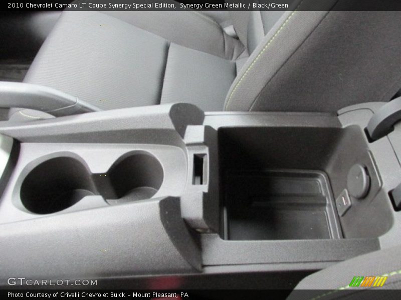 Synergy Green Metallic / Black/Green 2010 Chevrolet Camaro LT Coupe Synergy Special Edition