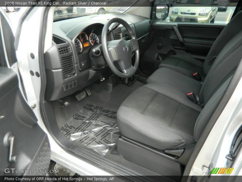 Radiant Silver / Charcoal 2008 Nissan Titan XE King Cab