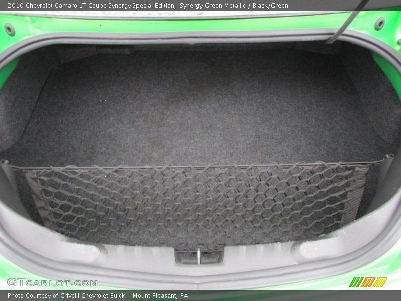  2010 Camaro LT Coupe Synergy Special Edition Trunk