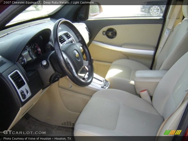 Deep Ruby Metallic / Light Cashmere 2007 Chevrolet Equinox LT