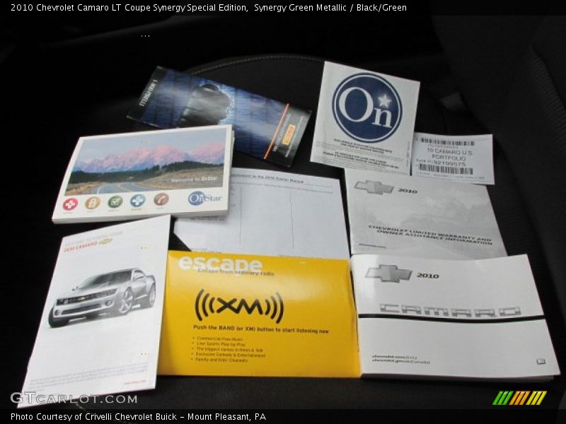 Books/Manuals of 2010 Camaro LT Coupe Synergy Special Edition
