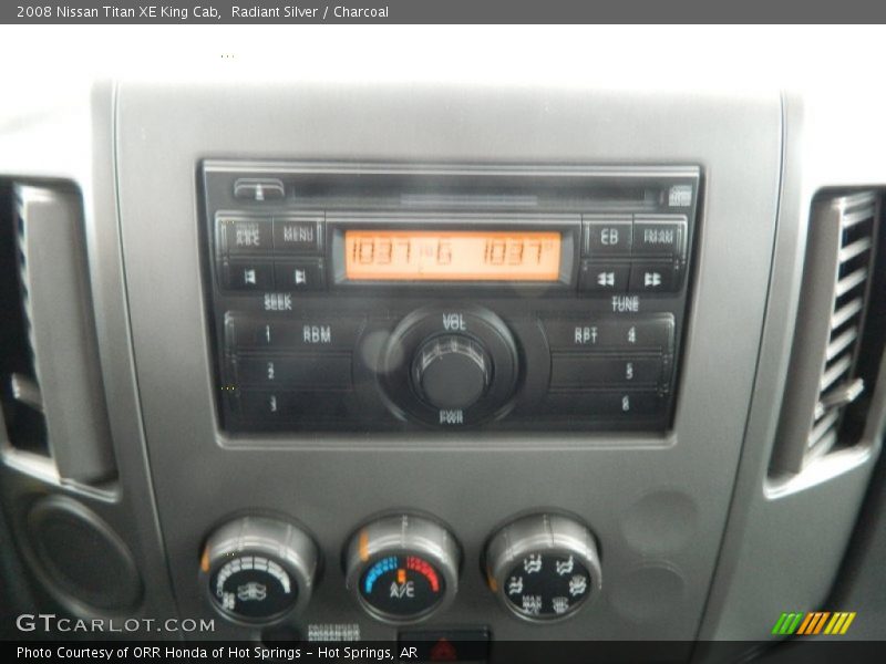 Radiant Silver / Charcoal 2008 Nissan Titan XE King Cab