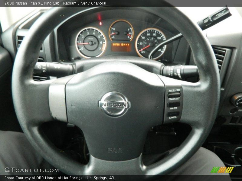 Radiant Silver / Charcoal 2008 Nissan Titan XE King Cab