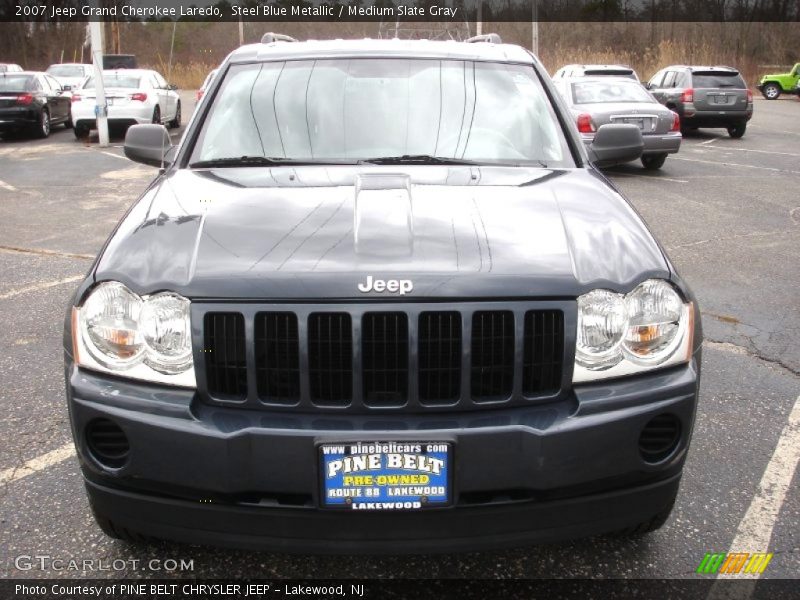 Steel Blue Metallic / Medium Slate Gray 2007 Jeep Grand Cherokee Laredo