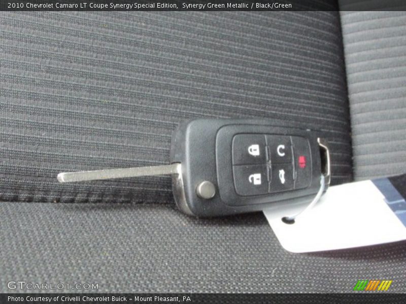 Keys of 2010 Camaro LT Coupe Synergy Special Edition