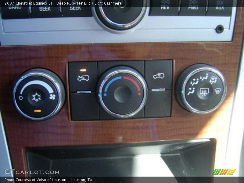 Deep Ruby Metallic / Light Cashmere 2007 Chevrolet Equinox LT