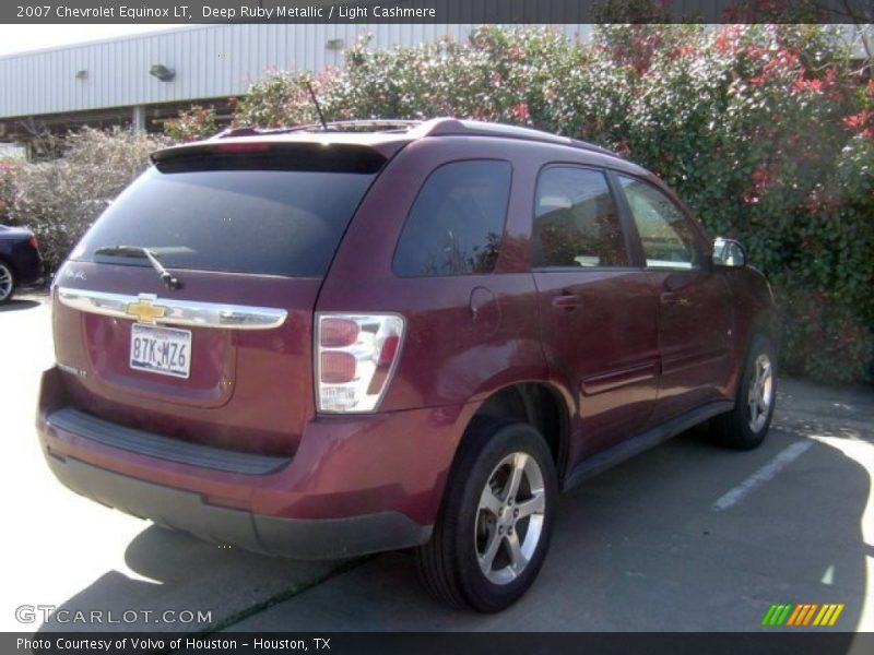Deep Ruby Metallic / Light Cashmere 2007 Chevrolet Equinox LT