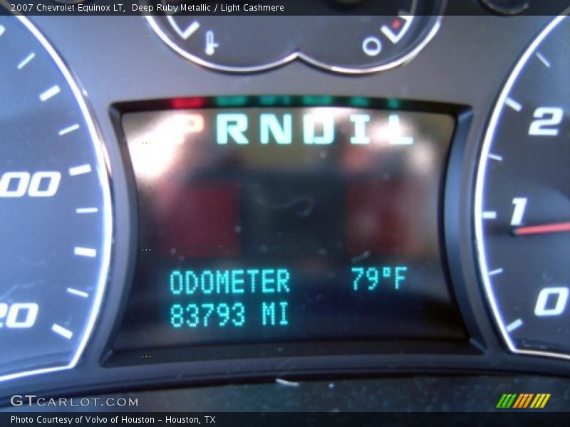 Deep Ruby Metallic / Light Cashmere 2007 Chevrolet Equinox LT
