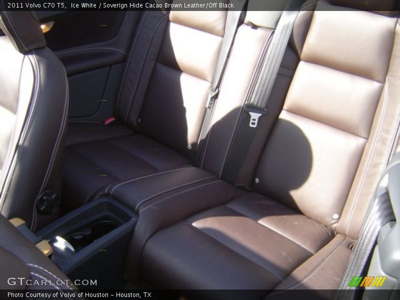 Rear Seat of 2011 C70 T5