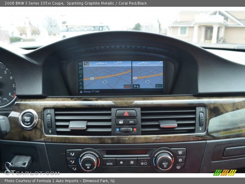 Navigation of 2008 3 Series 335xi Coupe