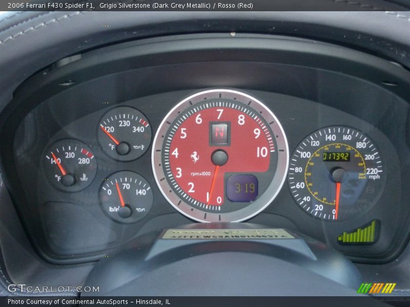  2006 F430 Spider F1 Spider F1 Gauges