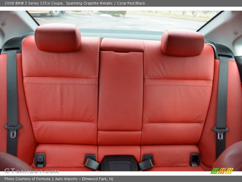 Rear Seat of 2008 3 Series 335xi Coupe