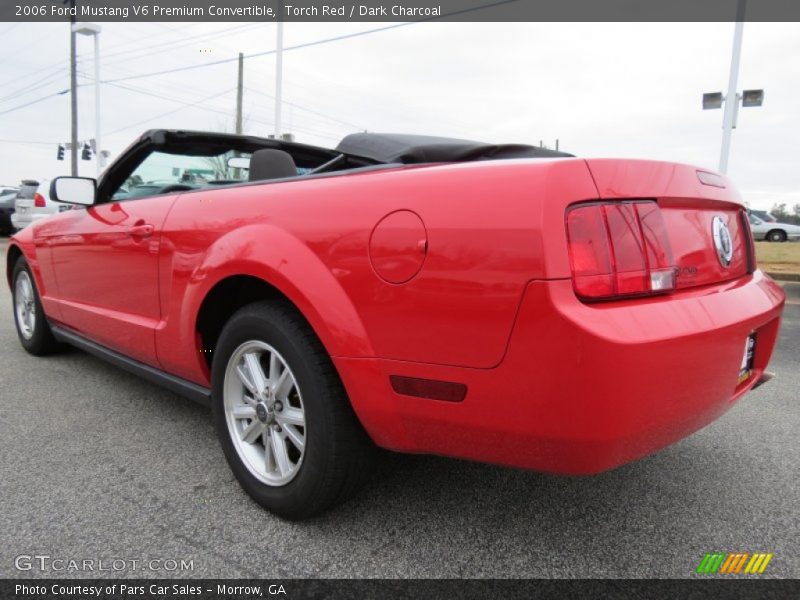 Torch Red / Dark Charcoal 2006 Ford Mustang V6 Premium Convertible