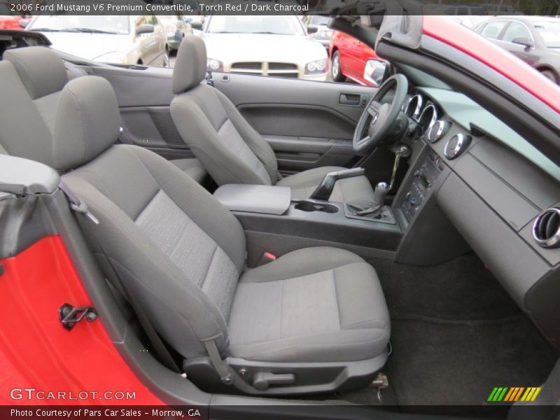 Torch Red / Dark Charcoal 2006 Ford Mustang V6 Premium Convertible