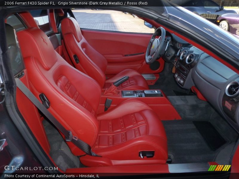  2006 F430 Spider F1 Rosso (Red) Interior